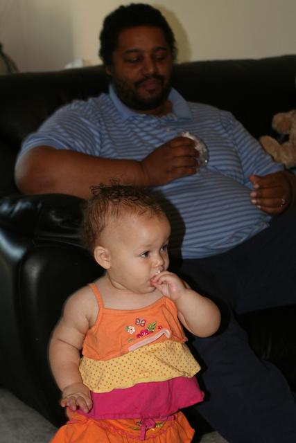 Walking by Daddy
