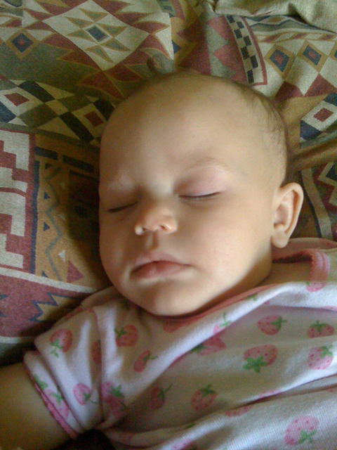 Sleeping sweetly