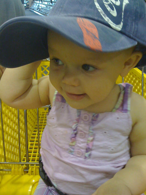 Cutie in a ball cap 2