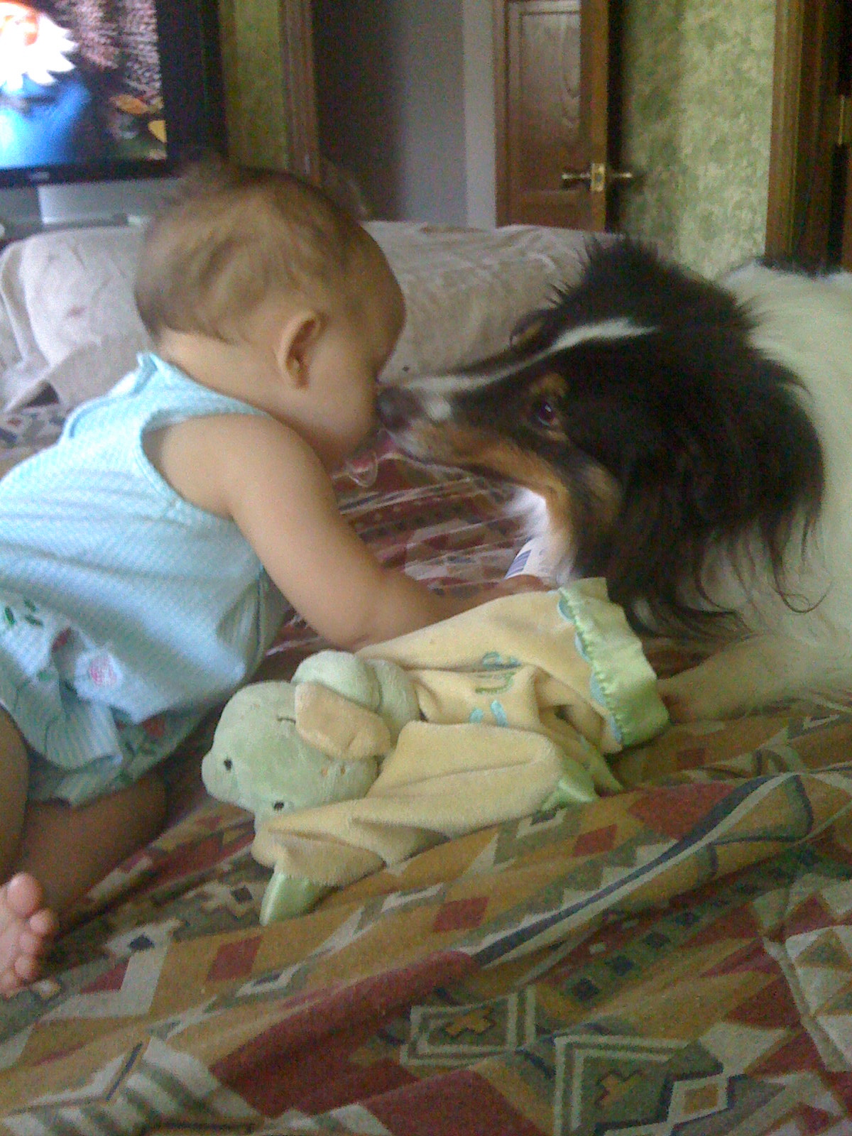 Geordi Kisses