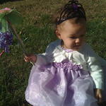 Waving her wand