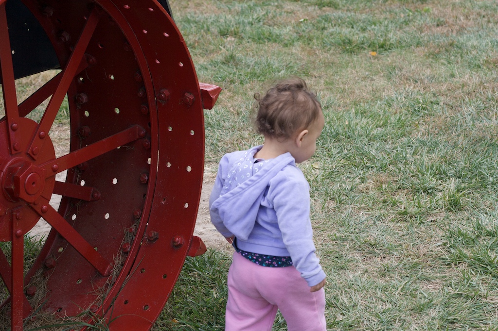 Red Tractor Wheel 3