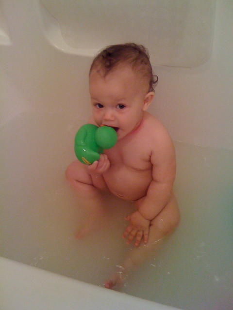 Bathtime fun!