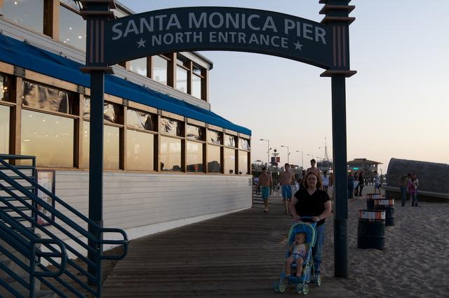 Sunset at the Santa Monica Pier 3